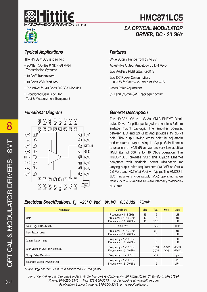 HMC871LC51010_2769101.PDF Datasheet