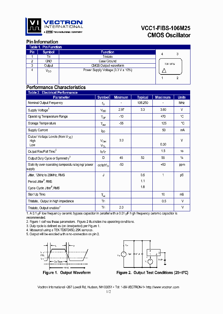 VCC1-FIBS-106M25_2769860.PDF Datasheet
