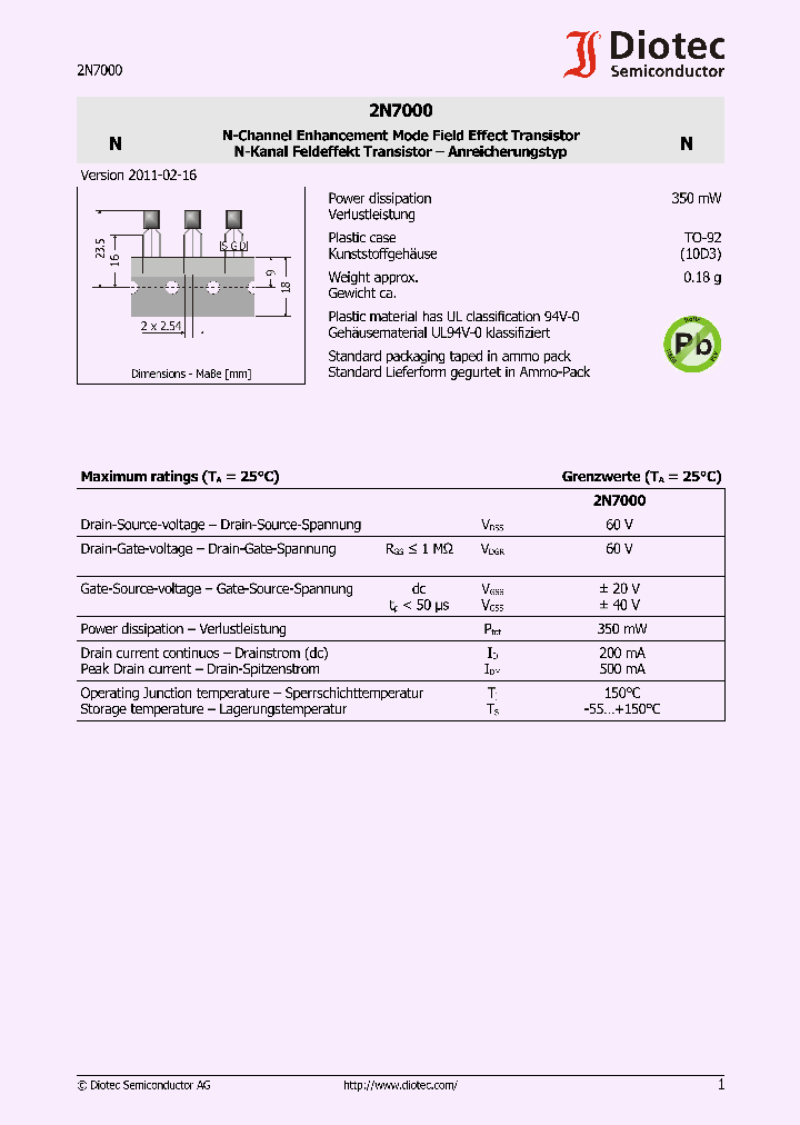 2N7000_2770005.PDF Datasheet