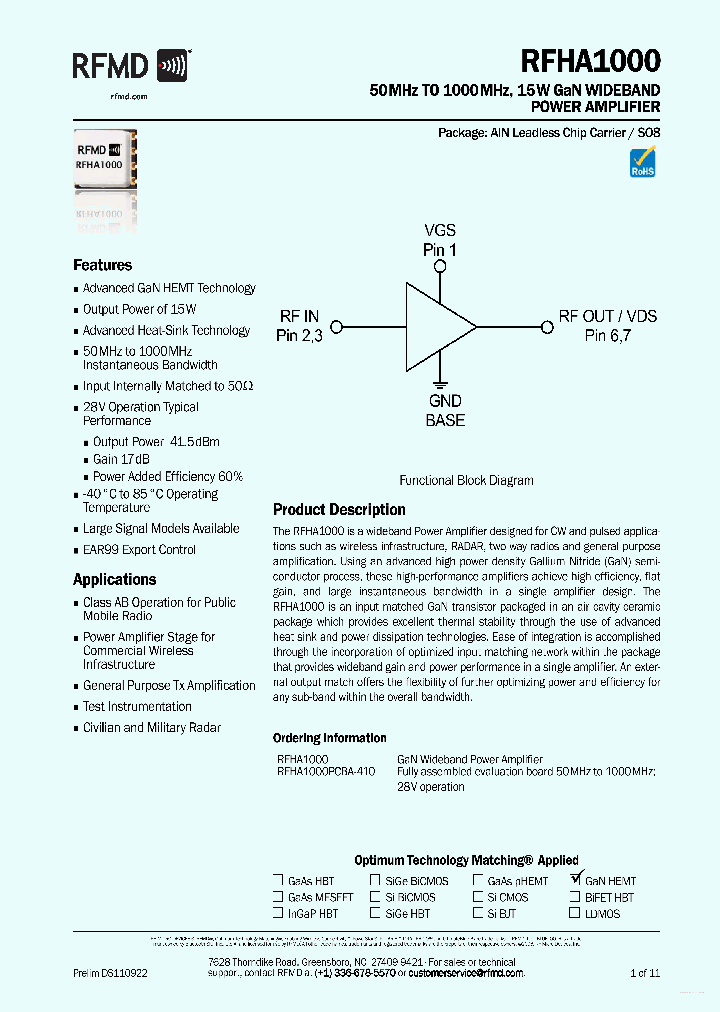 RFHA1000_2770638.PDF Datasheet