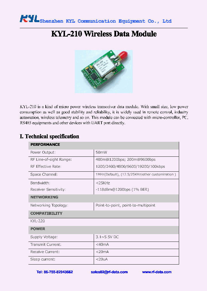 KYL-210_2771867.PDF Datasheet