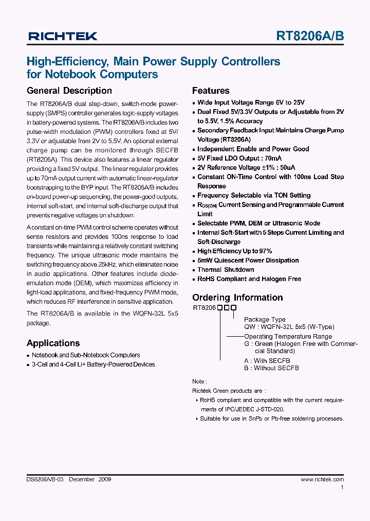 RT8206ART8206B_2771890.PDF Datasheet