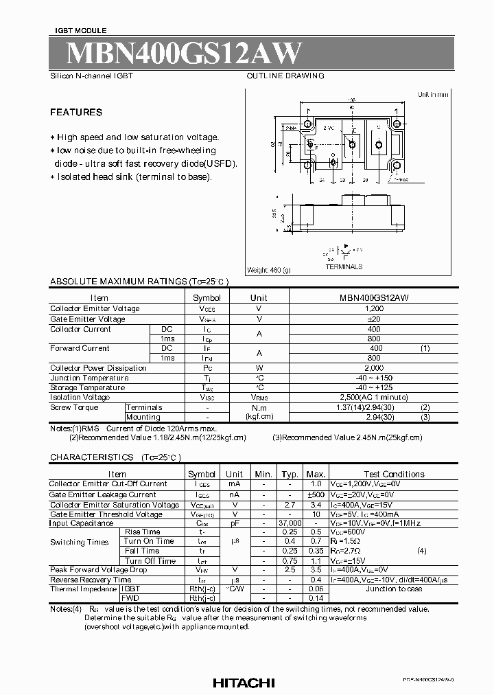 MBN400GR12AW_2772886.PDF Datasheet