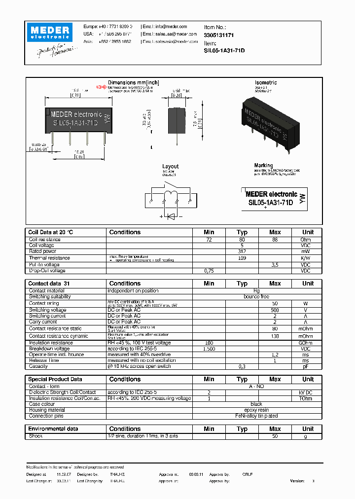 SIL05-1A31-71D11_2775387.PDF Datasheet