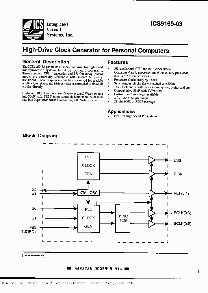 ICS9169M-03_2775832.PDF Datasheet