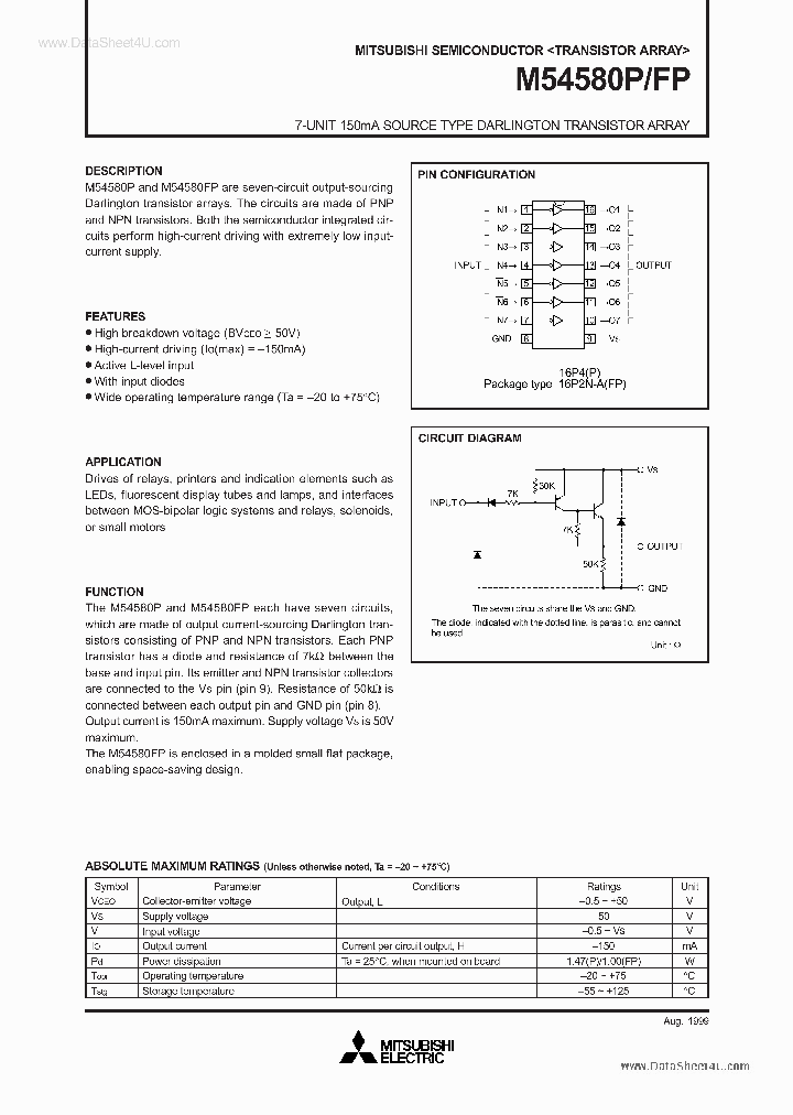 M54580FP_2777368.PDF Datasheet