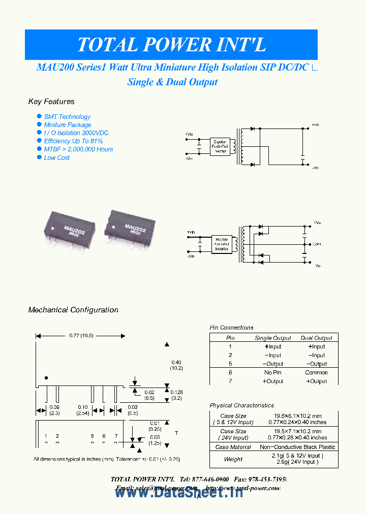 MAU200_2778181.PDF Datasheet