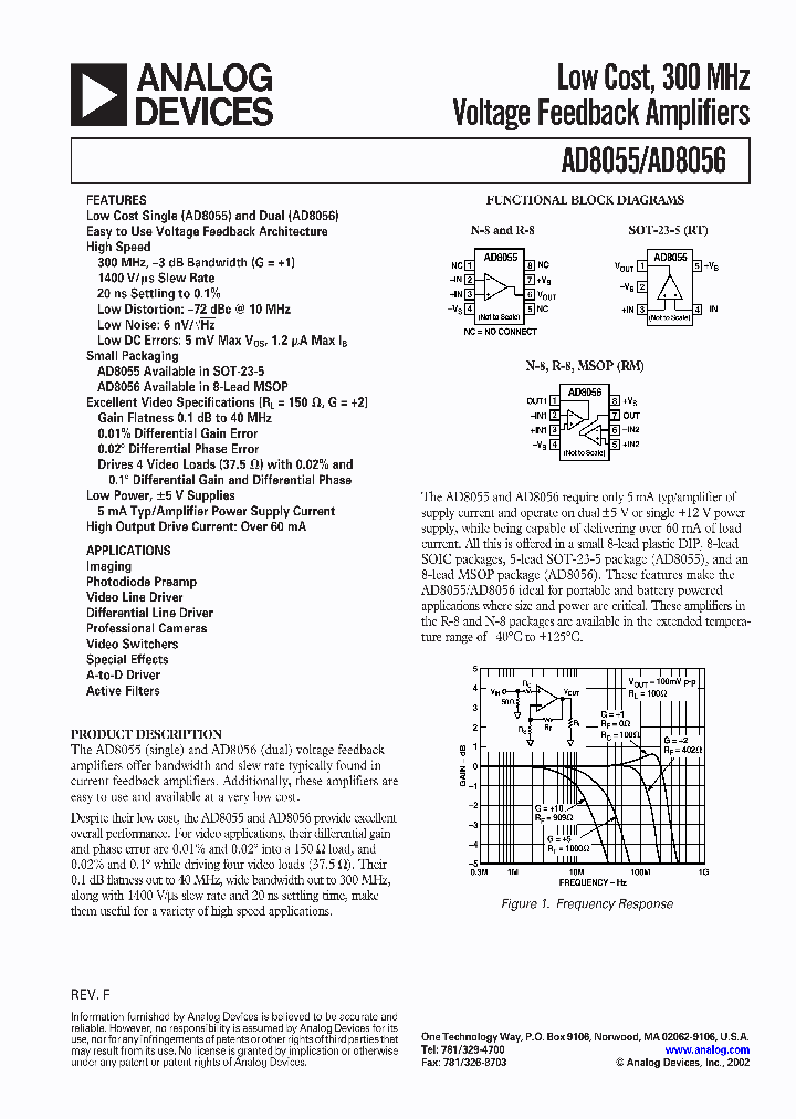 AD8056_2778879.PDF Datasheet