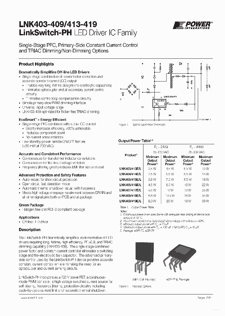 LNK413E_2779385.PDF Datasheet