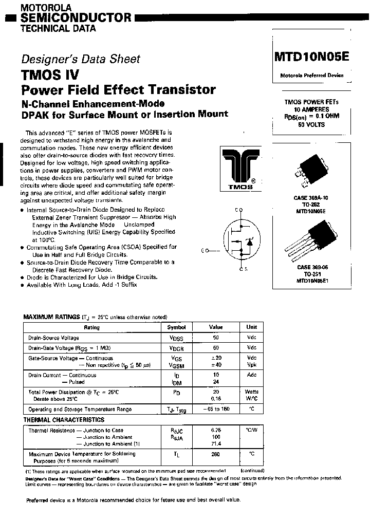 D10N05E_2779988.PDF Datasheet