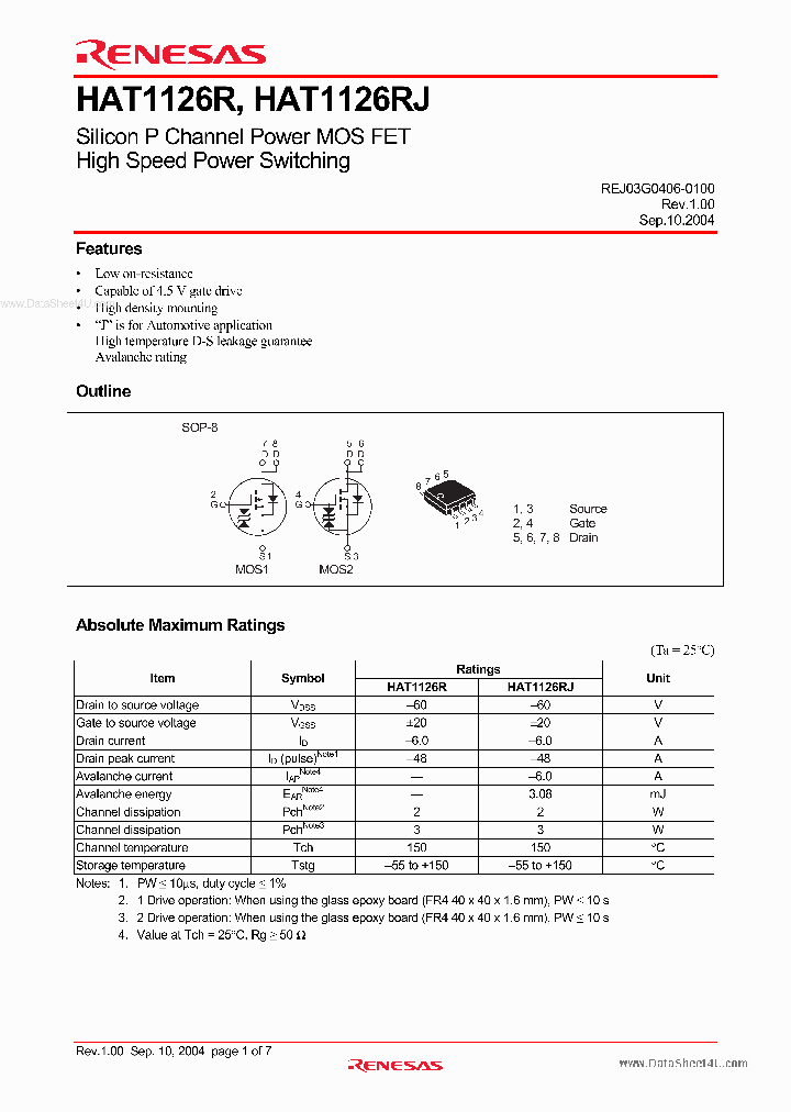 HAT1126R_2780136.PDF Datasheet