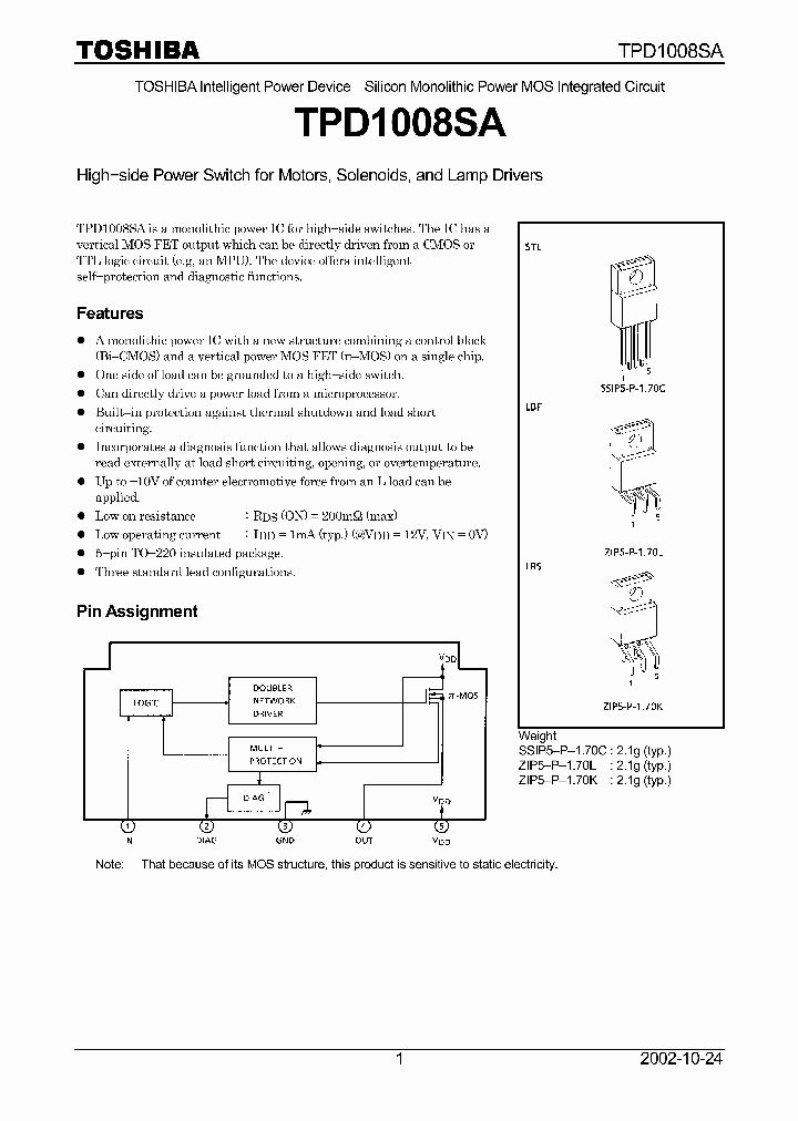 TPD1008SA_2780558.PDF Datasheet