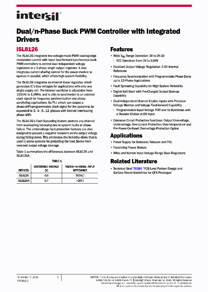 ISL8126_2781371.PDF Datasheet
