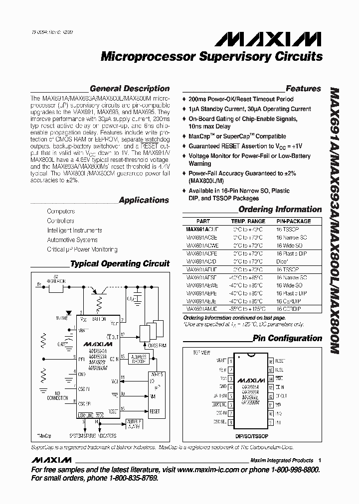MAX800MCUE_2782677.PDF Datasheet