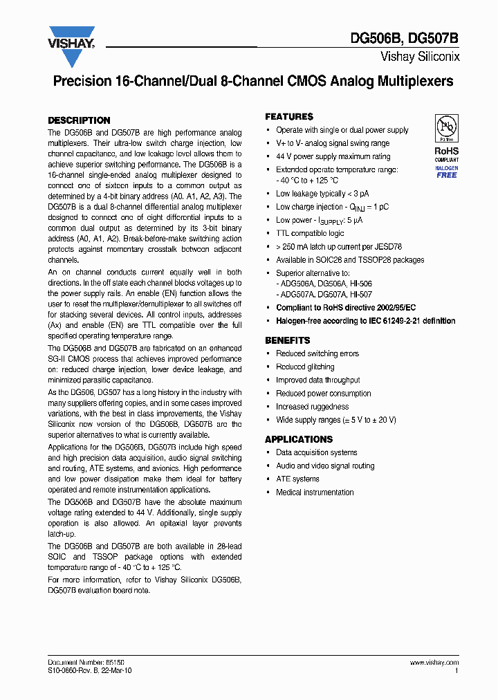 DG506BEN-T1-GE3_2783133.PDF Datasheet
