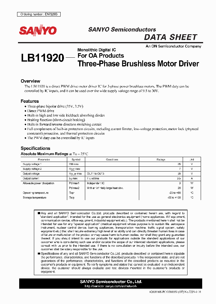 LB11920_2783924.PDF Datasheet