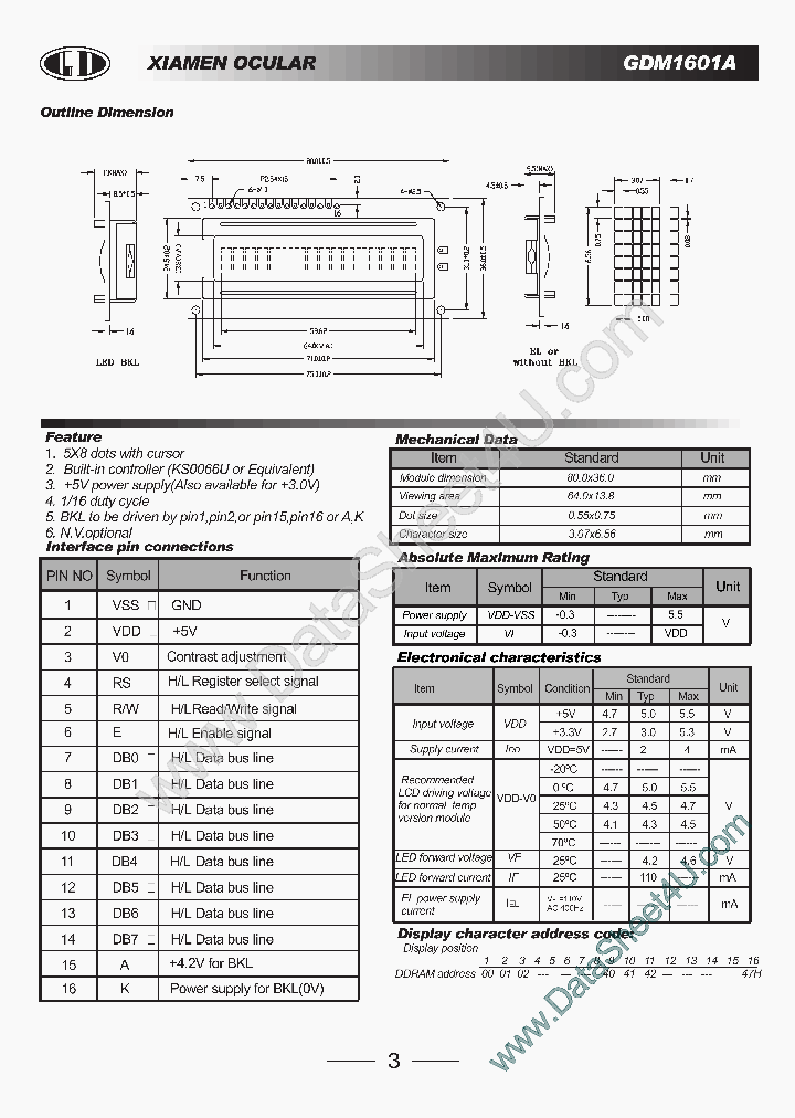 GDM1601A_2785134.PDF Datasheet
