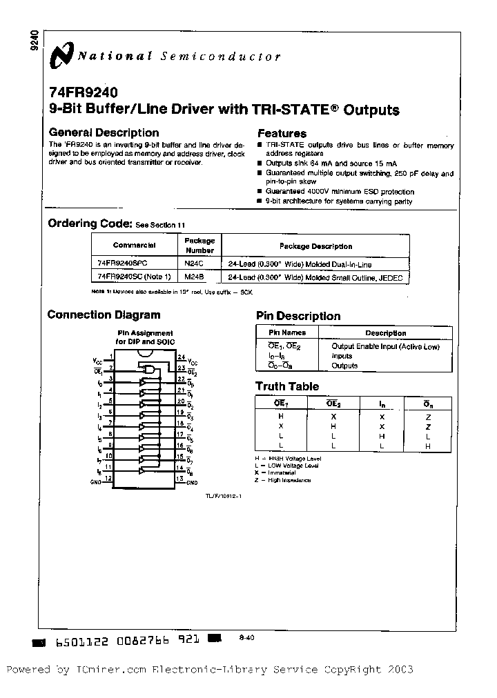 74FR9240SPCX_2787144.PDF Datasheet