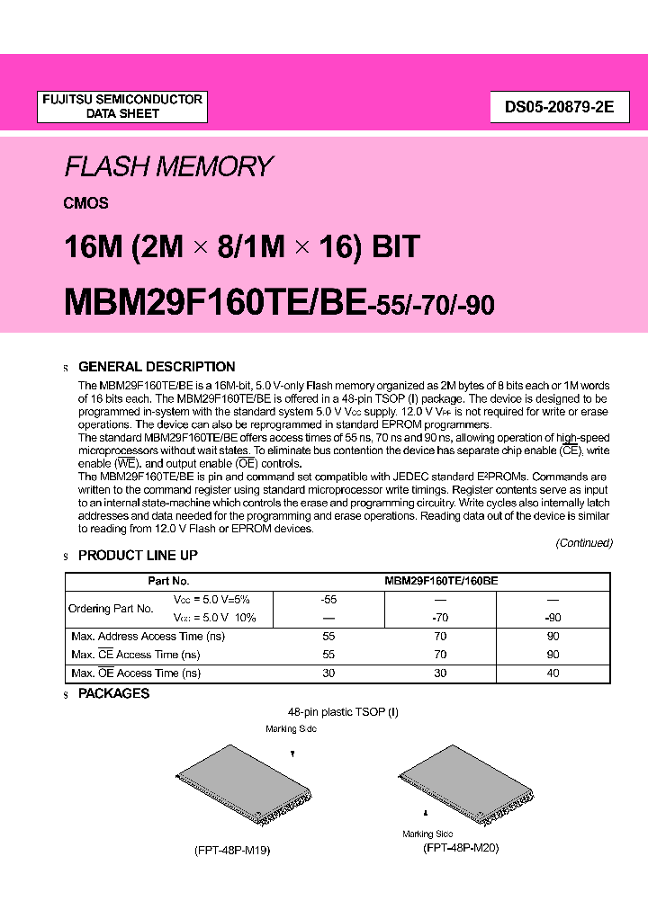 MBM29F160BE-55PFTR_2788964.PDF Datasheet