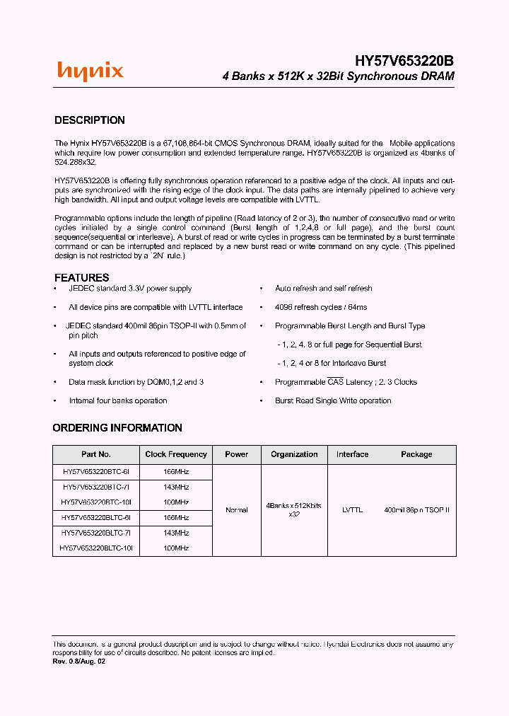 HY57V653220BLTC-I_2794242.PDF Datasheet
