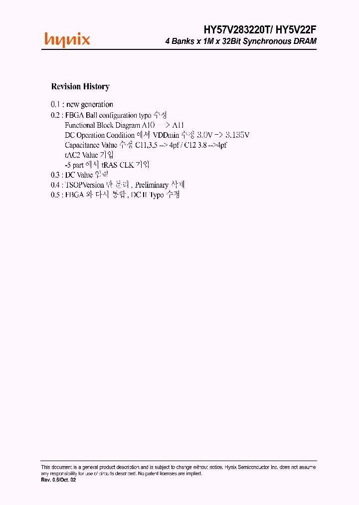 HY57V283220LT_2794241.PDF Datasheet
