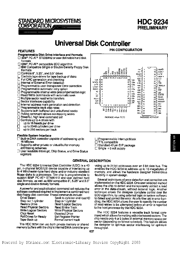 HDC9234LJP_2796810.PDF Datasheet
