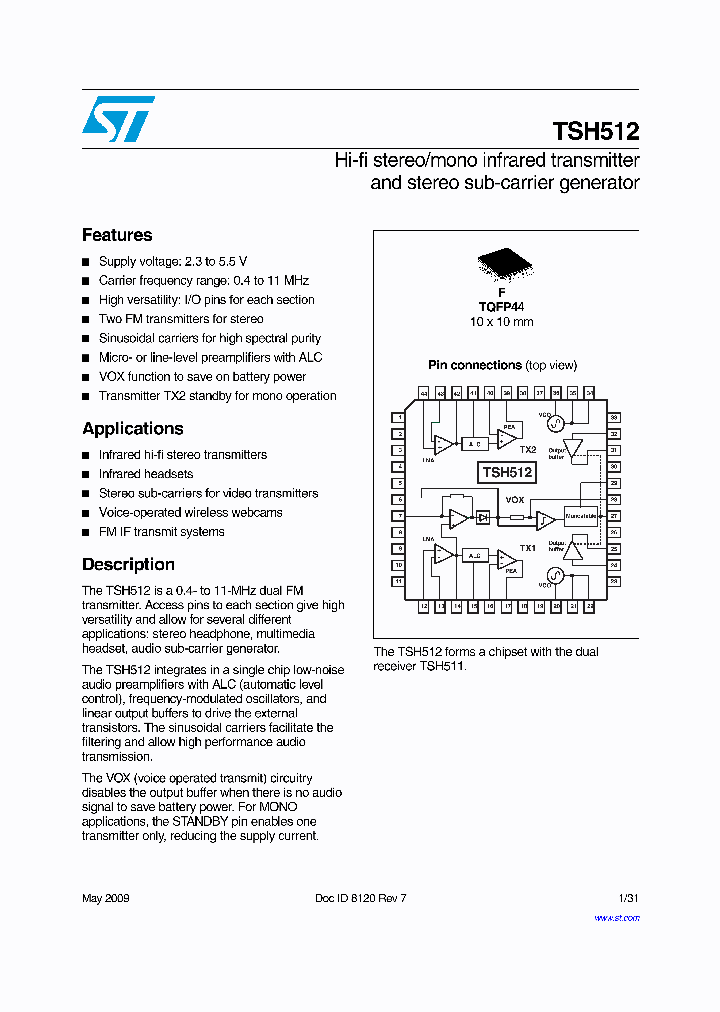 TSH512_2796944.PDF Datasheet