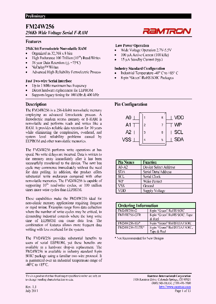 FM24W256-EGTR_2799533.PDF Datasheet