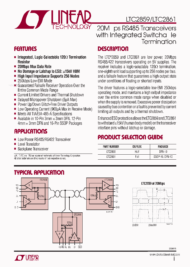 LTC2861_2803260.PDF Datasheet