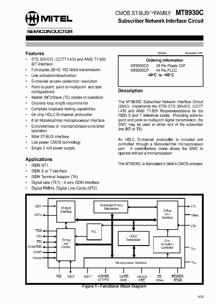 MT8930CP_2803169.PDF Datasheet