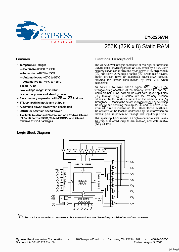 CY62256VNLL-70SNXC_2802248.PDF Datasheet