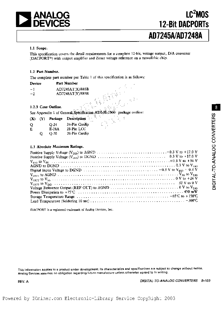 AD7245ASE883B_2804113.PDF Datasheet