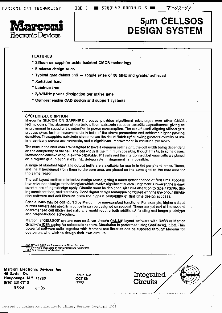 CELLSOS-5UM_2804320.PDF Datasheet