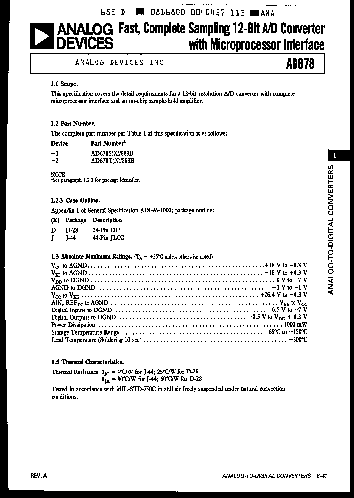 AD678TD883B_2804111.PDF Datasheet