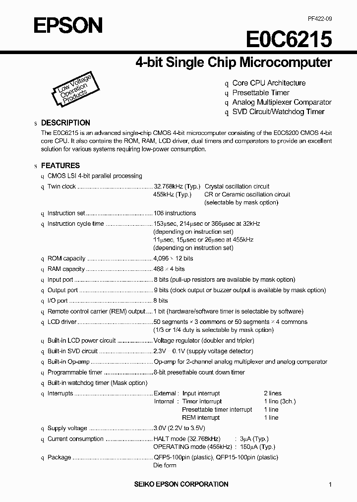 E0C6215_2804529.PDF Datasheet