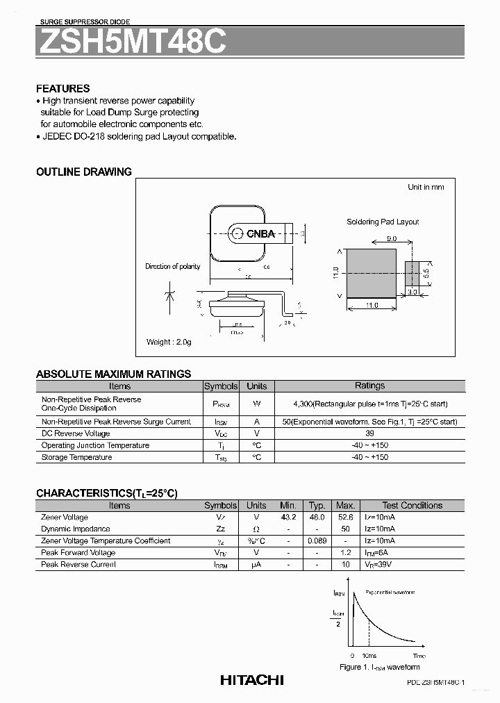 ZSH5MT48C_2807364.PDF Datasheet