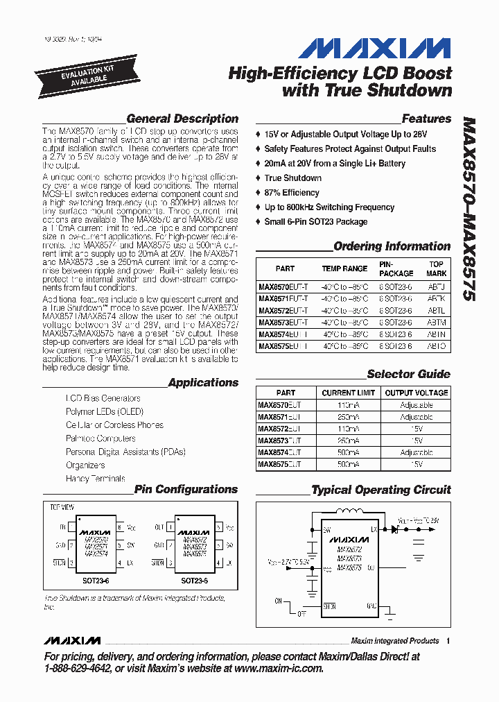 MAX8570-MAX8575_2812793.PDF Datasheet