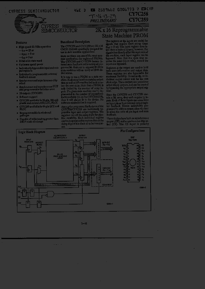 CY7C258-18PC_2818203.PDF Datasheet