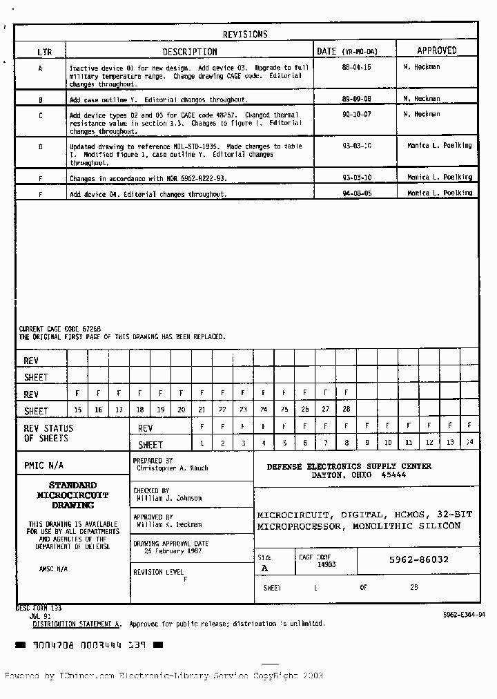 5962-8603201XA_2819929.PDF Datasheet