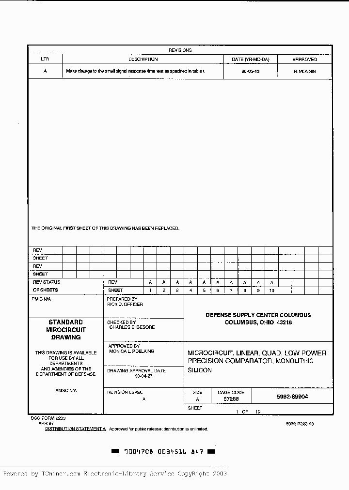 5962-8990401CA_2818779.PDF Datasheet