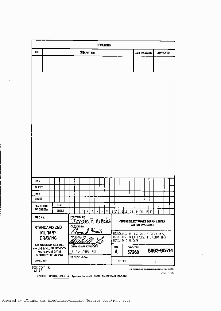 5962-9051401CA_2818781.PDF Datasheet