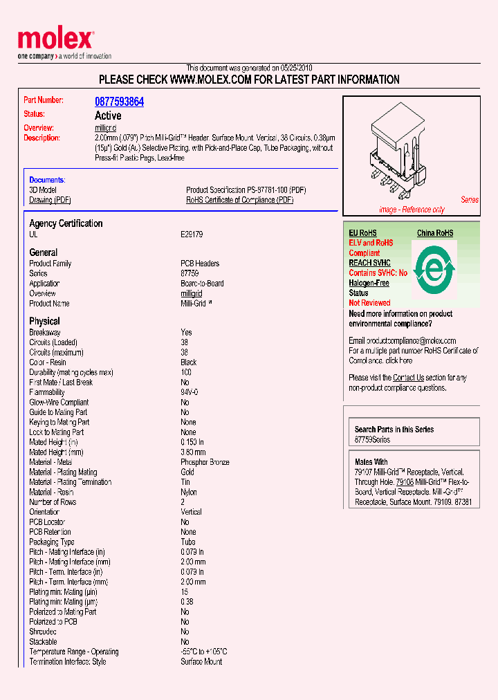 87759-3864_2820084.PDF Datasheet