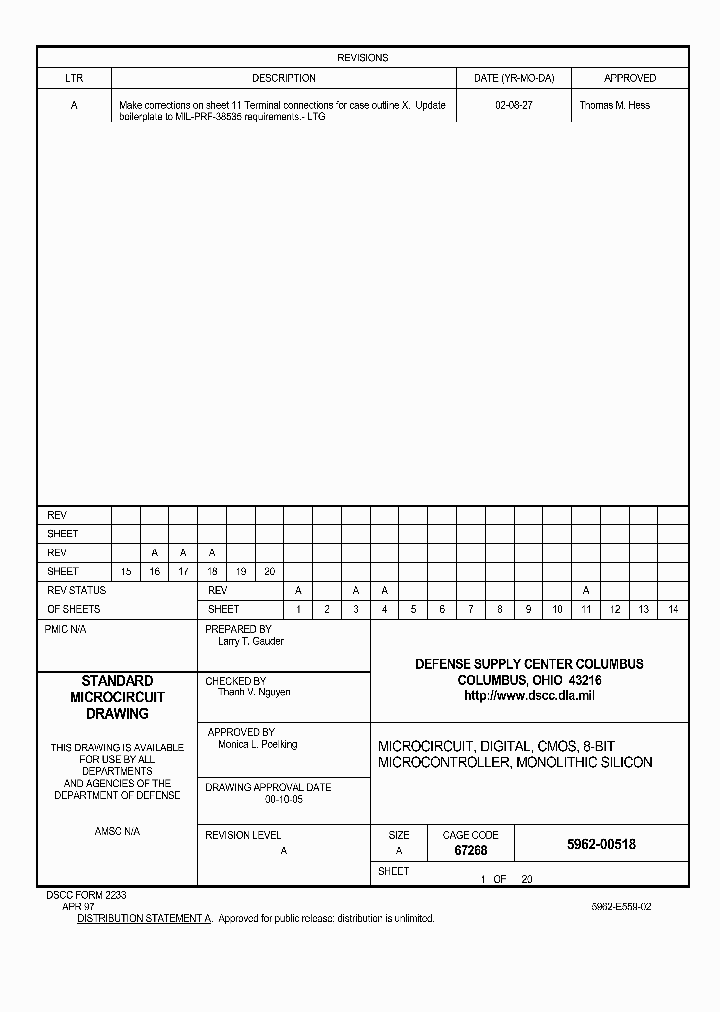 5962-00518_2819988.PDF Datasheet
