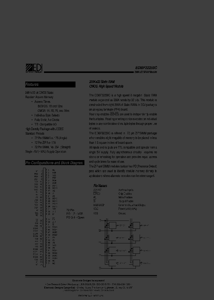 EDI8F32259C35MNC_2821386.PDF Datasheet