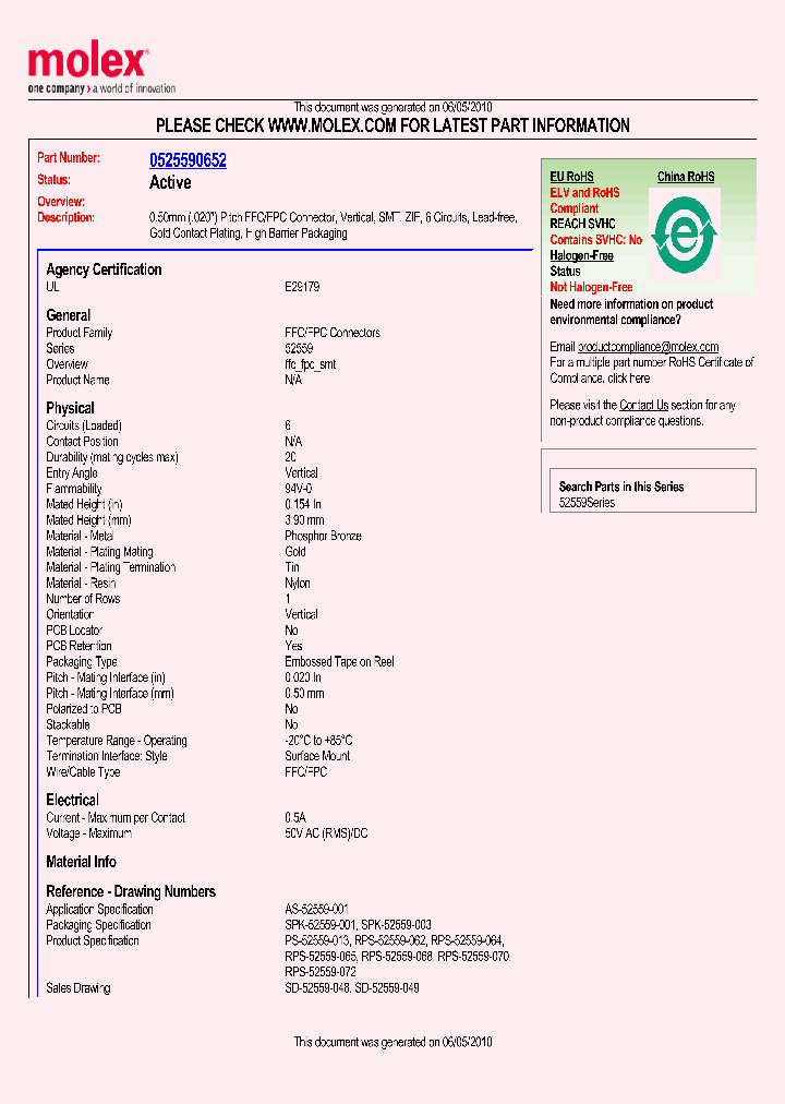 52559-0652_2822726.PDF Datasheet