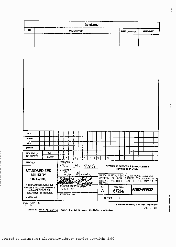 5962-8960101MSA_2821854.PDF Datasheet