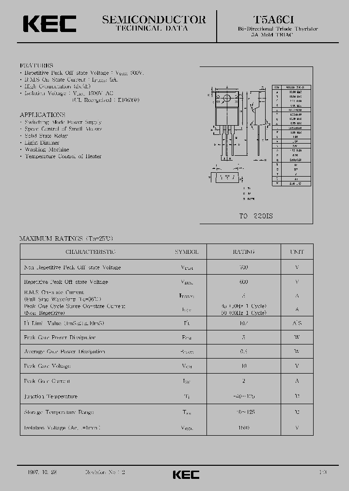 T5A6CI_2823219.PDF Datasheet