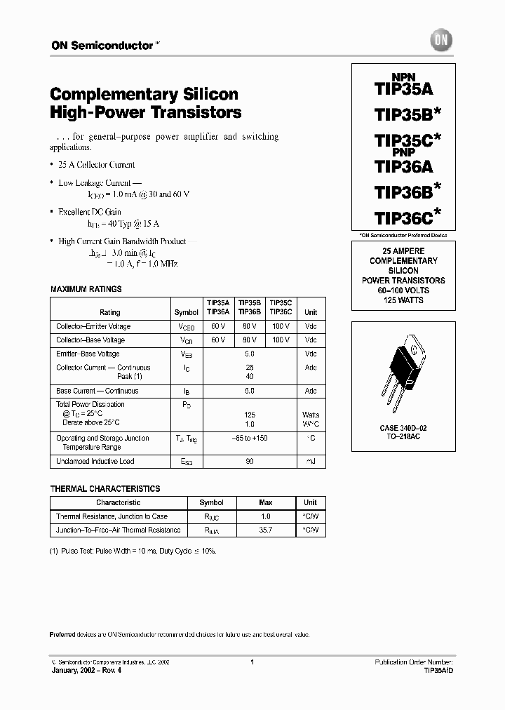 TIP35A-D_2828808.PDF Datasheet