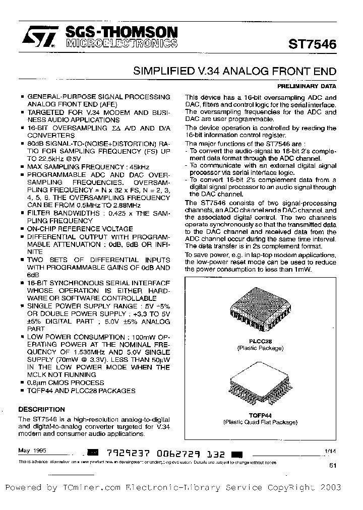 ST7546CQFP_2829203.PDF Datasheet