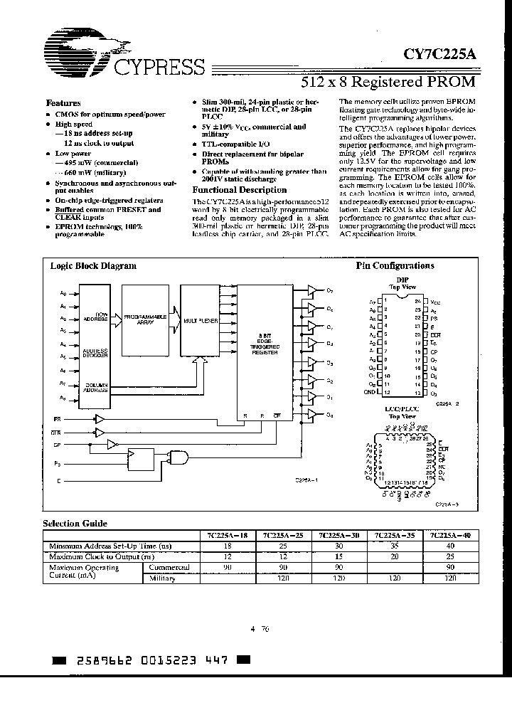 CY7C225A-30PC_2829658.PDF Datasheet